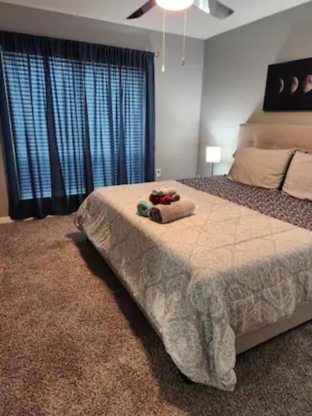 Blue Shark *B501* @ Medical Center 1Br Modern King Apartment With Private Patio 휴스턴 외부 사진